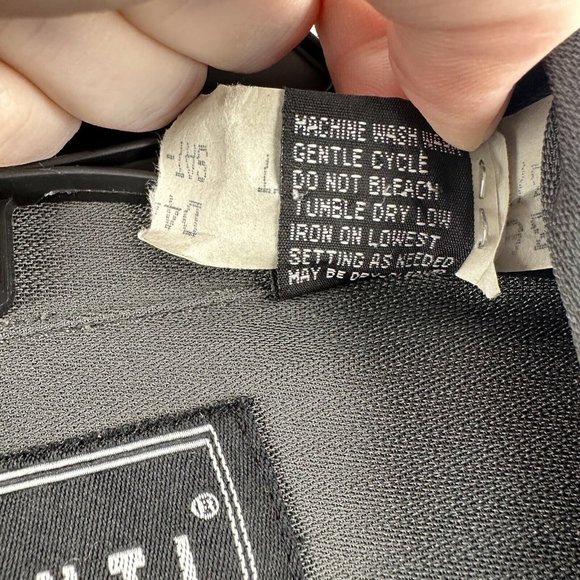 Vintage 80s PRONTI Shirt Men‎ L Gray Heavyweight Pockets Hipster Preppy - Picture 6 of 7